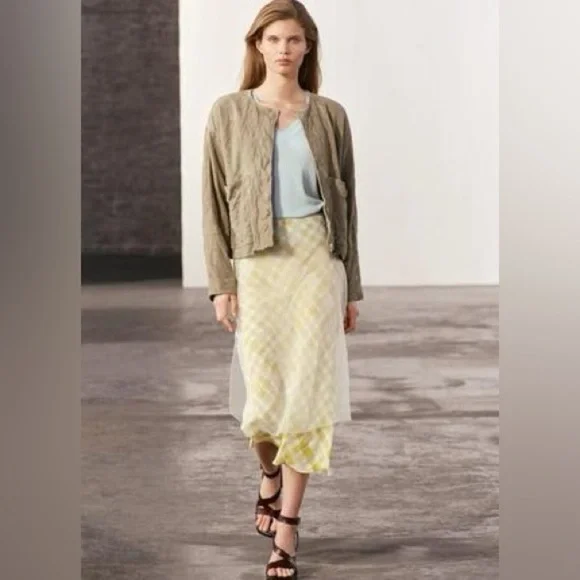 NWT ZARA 100% GENUINE SUEDE JACKET ZW COLLECTION Size S - Picture 6 of 16